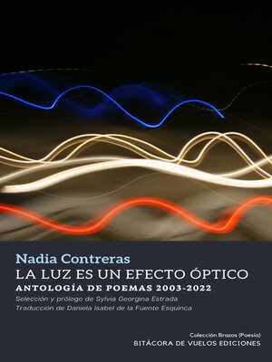 cover image of La luz es un efecto óptico. Antología de poemas 2003-2022